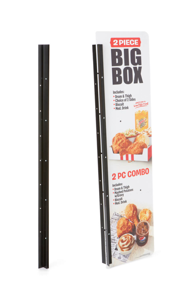 KFC Big Box Outdoor Display with Pole Attachment