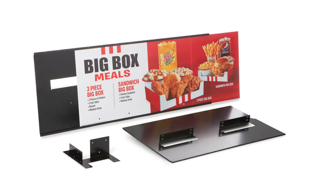 KFC Box Meal Display